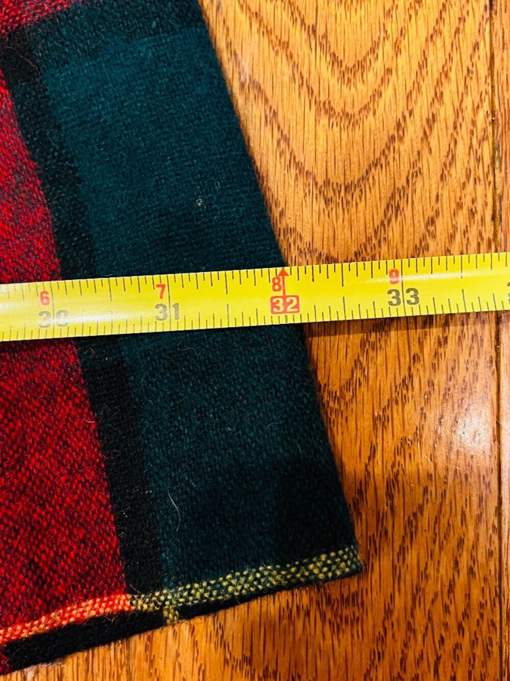 Vintage Polo Ralph Lauren Wool Maxi A-line Skirt Multi-Color Plaid 70s 80s - Picture 5 of 16
